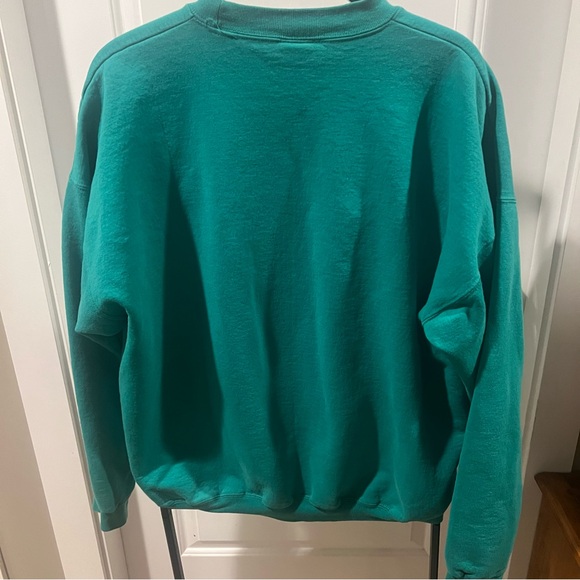 Seattle Graphic Green Men's Sweater - Picture 5 of 5